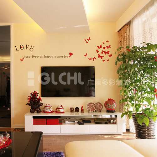 韓式簡(jiǎn)約背景墻